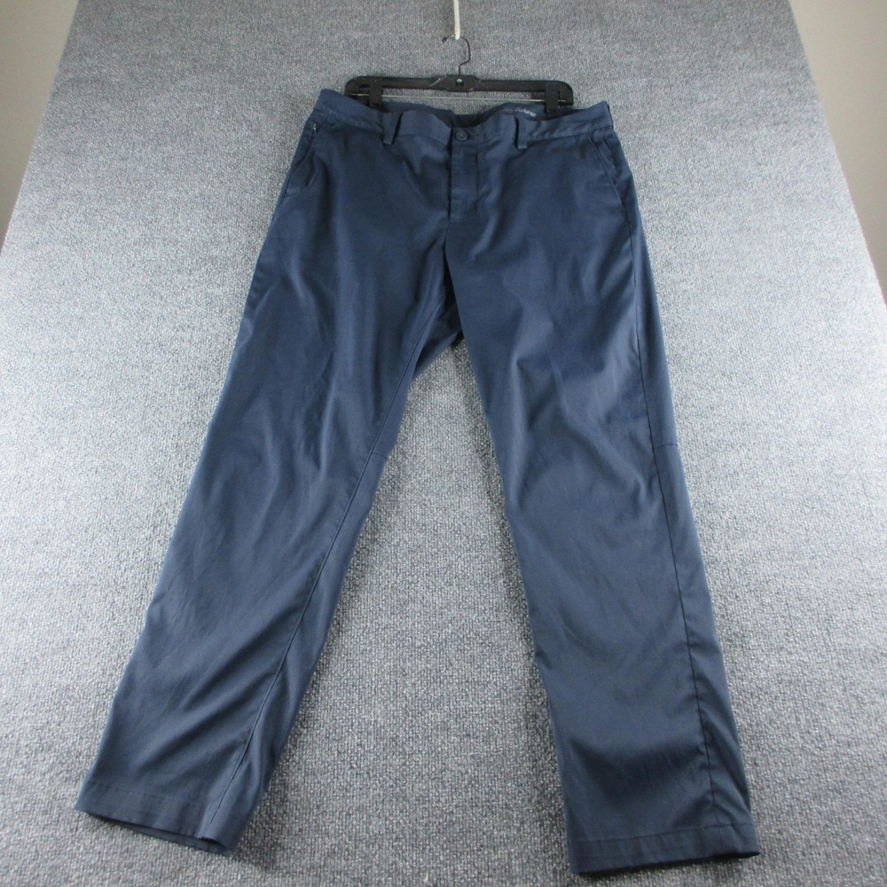 Tommy Bahama Pants Mens 36x31 Blue Straight Stretch Golf Chino Preppy Casual